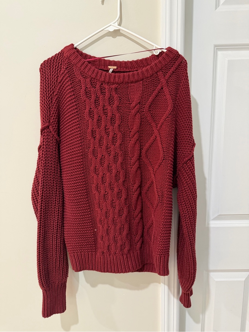 Free People Oversized Cozy Knit Sweater